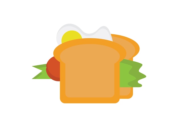 Sándwich icono clipart diseño ilustración plantilla