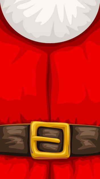 Santa claus ropa closeup