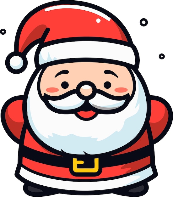 Santa Claus Vector Winter ArraySanta Claus Vector Holiday Variety (La variedad de las fiestas de Santa Claus)