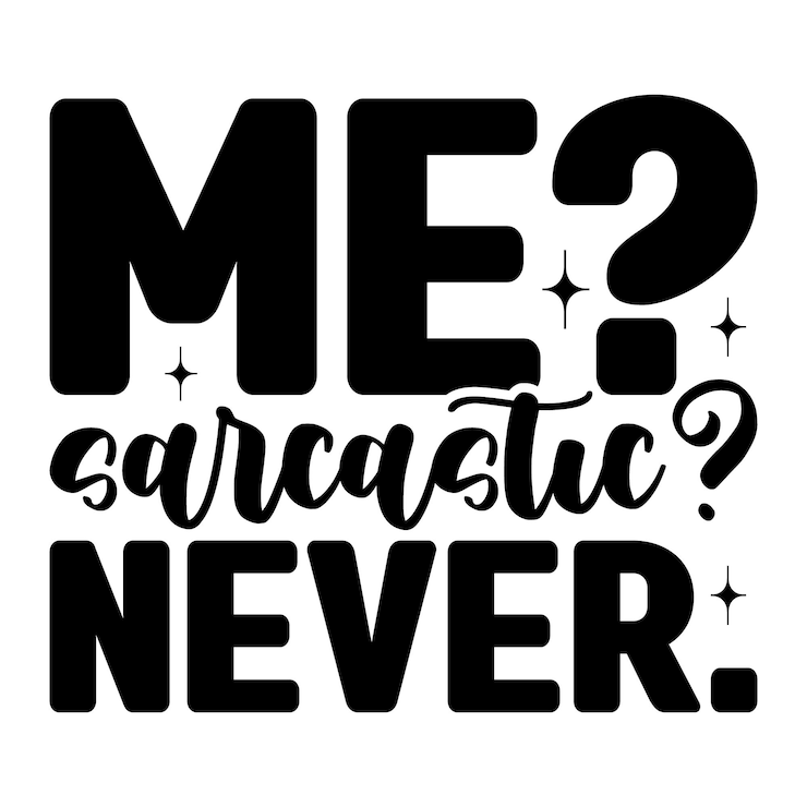 Vector sarcasm diseño svg y descarga digital