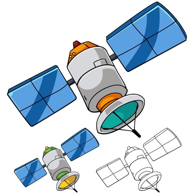 El satélite