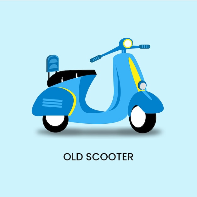 scooter antiguo scooter vintage