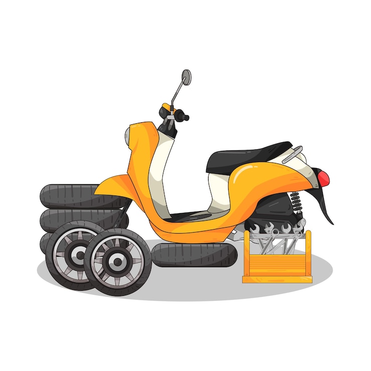Vector el scooter