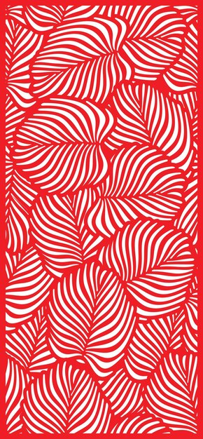 Seamles Islamic Leaf Pattern Vector Linework Fancy Designe Repeat (Diseño repetido de diseño de línea de hoja islámica)