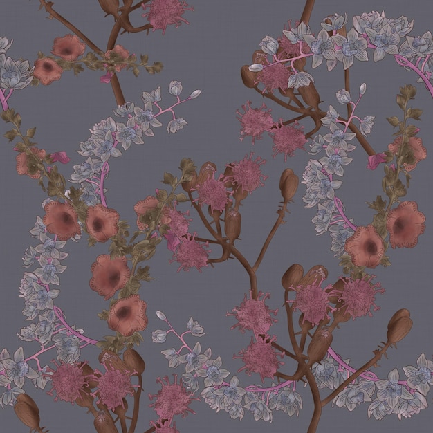 Seamless BOTANICAL 8 (en inglés)