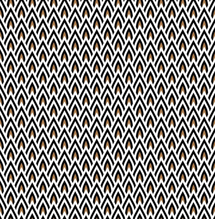 Vector seamless circle líneas negras rayas vector patrón abstracto de fondo