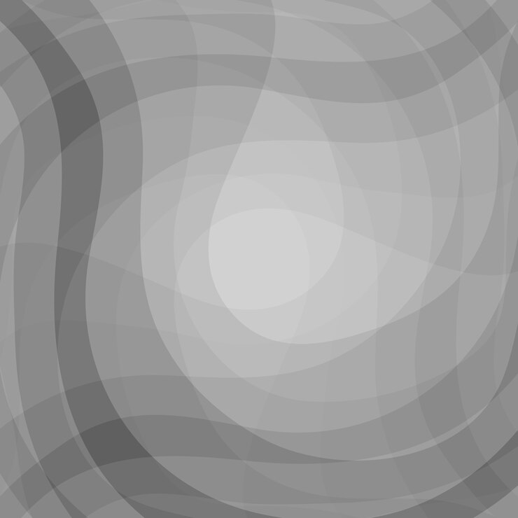 Vector seamless, monocromo, mano, dibujado, remolino, patrón, plano de fondo