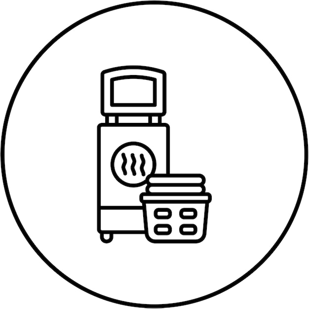 Secado de ropa Icono