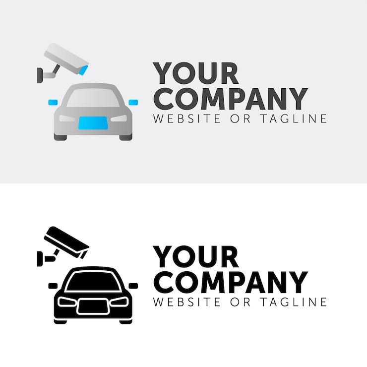 Vector secure cctv logo eps 10 hermosa plantilla de vector de logotipo gratis para empresas