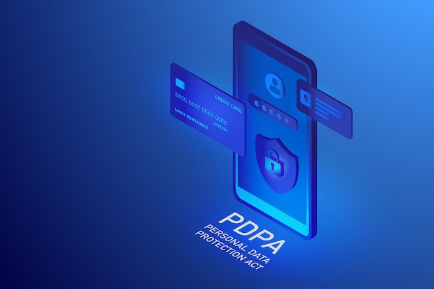 Seguridad cibernética y privacidad de protección de datos pdpa empresaria gestión y protección segura de datos