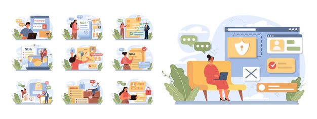 La seguridad de los datos personales establece la privacidad y la confidencialidad de la información.