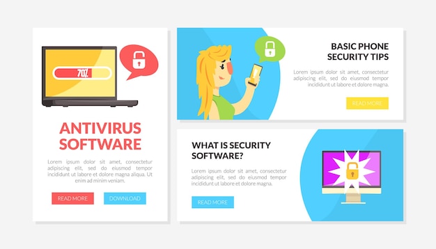 Seguridad digital y móvil a partir de la plantilla de vectores de ataque de hackers