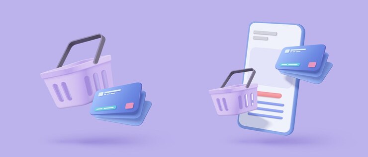Vector seguridad financiera de tarjeta de crédito 3d para compras en línea transacciones financieras de pago en línea tarjeta de crédito con concepto de protección de pagos icono de vector de finanzas empresariales 3d illustrador de renderización