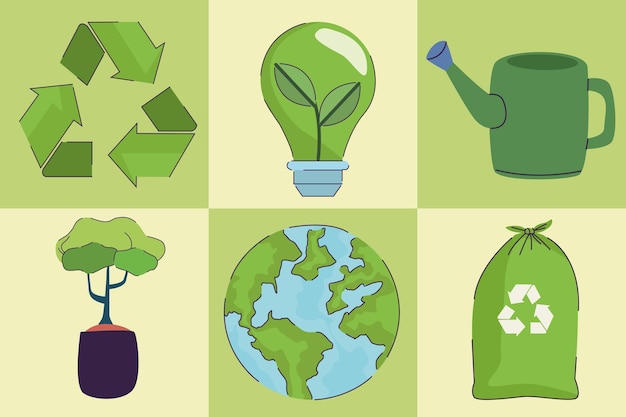 Seis iconos de la ecología