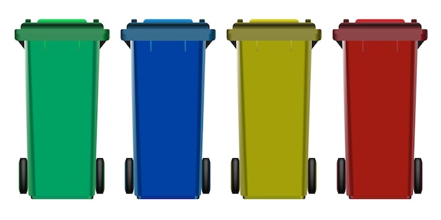 Selección de basura Recuperación de basura Separación y reciclaje aislados