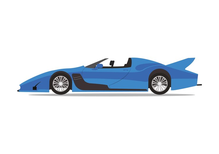 Vector selección impresionante de coches deportivos