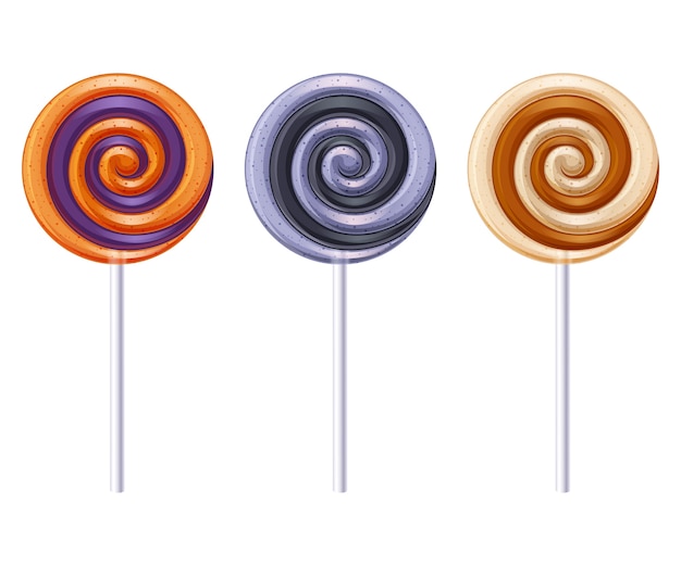 Vector selección de paletas de colores