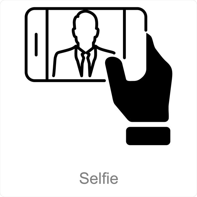 Una selfie.