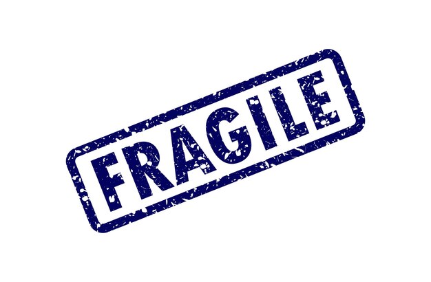 el sello es frágil el sello es frágil