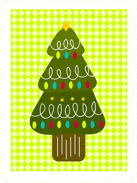 Sello de Navidad Guirnaldas banderas etiquetas burbujas cintas y pegatinas Colección de iconos decorativos Feliz Navidad