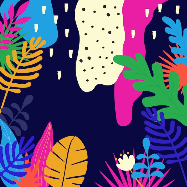 La selva tropical deja el fondo del cartel