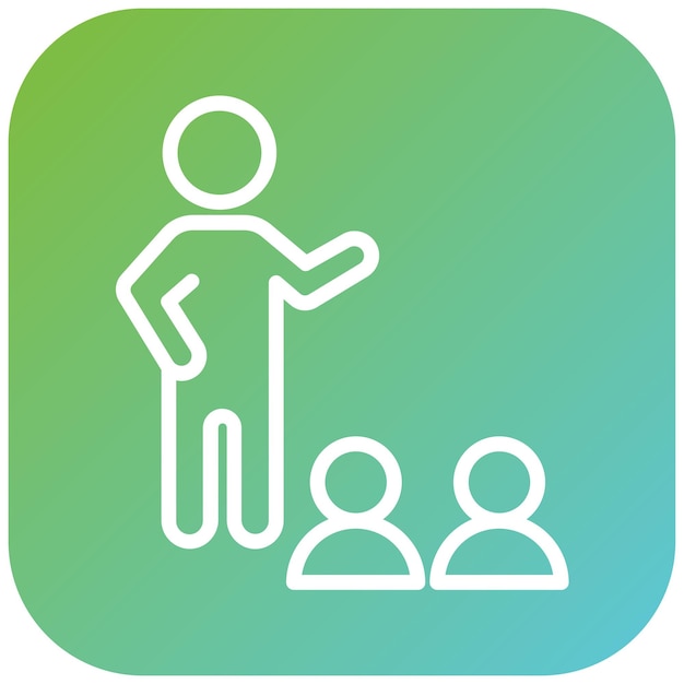 Seminario de diseño vectorial Estilo de icono