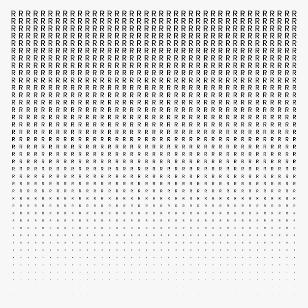 Semitono hecho en estilo alfabético. Fondo de semitono degradado vertical. Patrón antiguo. Eps10 vectoriales