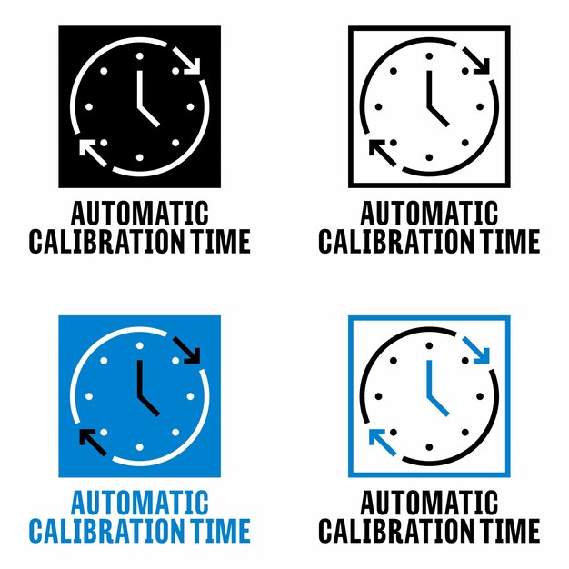 Señal de información de tecnología de tiempo de calibración automática