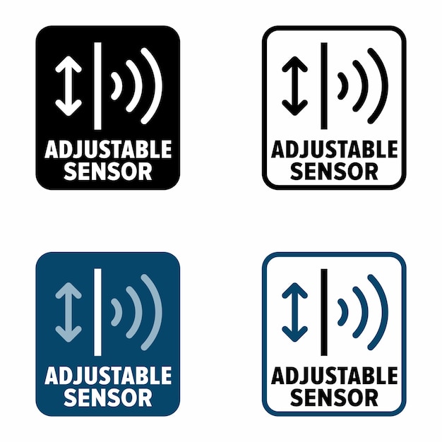 Señal de información vectorial del sensor ajustable