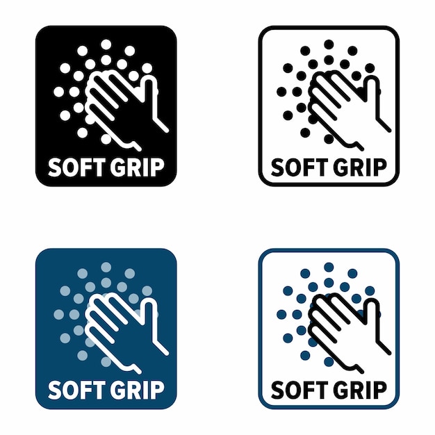 Señal de información vectorial Soft Grip