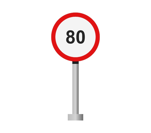 Señal de límite de velocidad