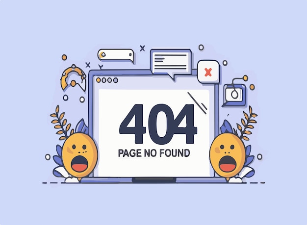La señal de la página perdida 404 de Beacon.
