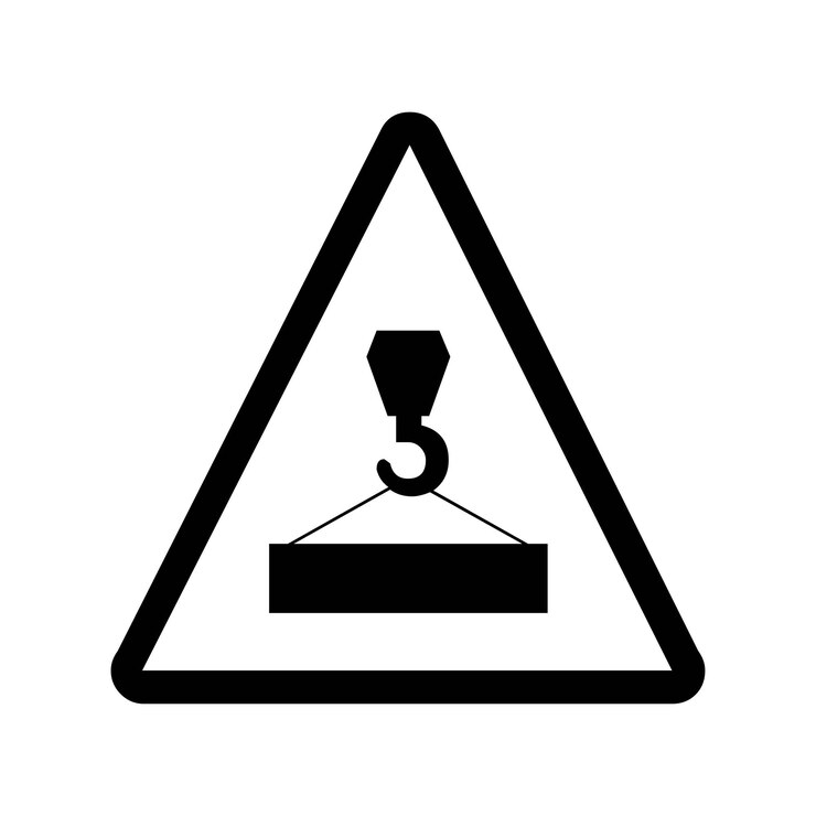 señal de precaución símbolo de diseño de triángulo de advertencia