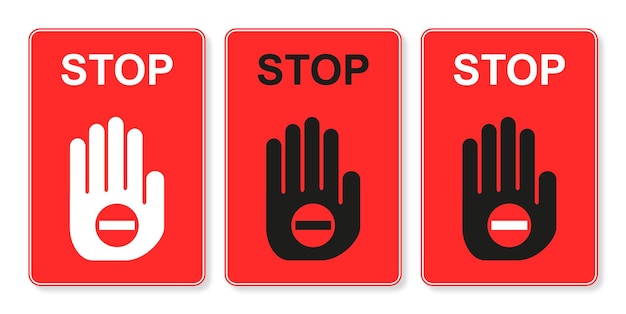 señal de stop