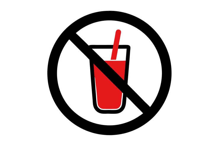 Vector señales de zona prohibida y libre de alcohol