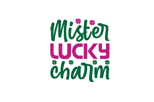 Señor lucky charm svg