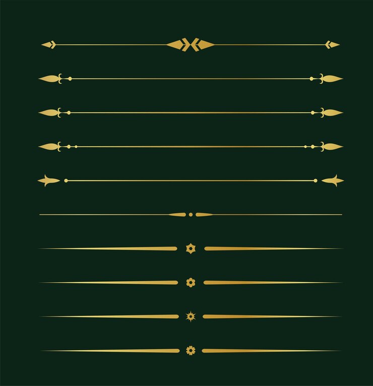 Vector separador mejor nueva colección