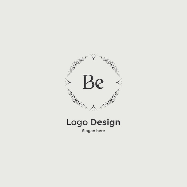 Ser imagen vectorial de diseño de logotipo