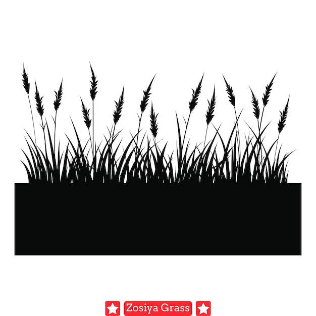 La serenidad en la naturaleza Zopsiya Grass Vector Art Compilation
