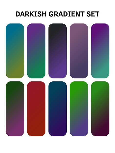una serie de botones multicolores con diferentes colores