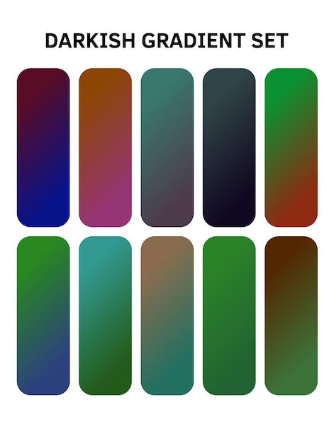 una serie de botones multicolores con diferentes colores
