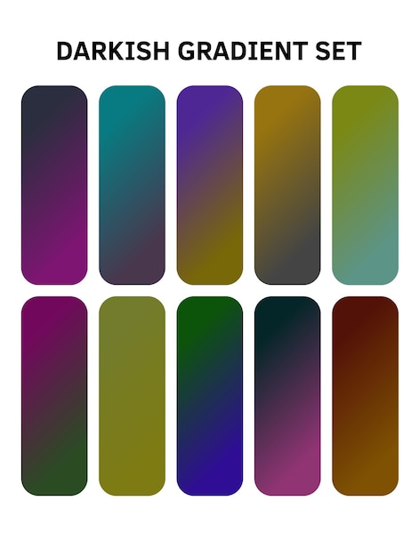 una serie de botones multicolores con diferentes colores