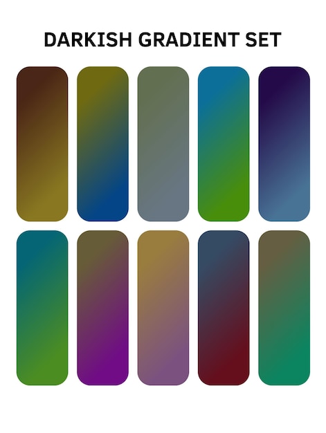 una serie de botones multicolores con diferentes colores