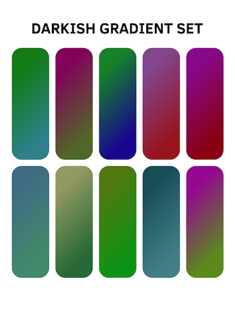una serie de botones multicolores con diferentes colores
