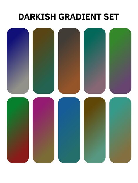 una serie de botones multicolores con diferentes colores