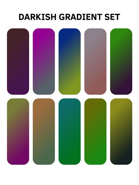 una serie de botones multicolores con diferentes colores