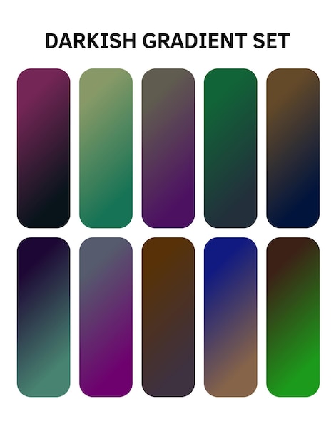 una serie de botones multicolores con diferentes colores