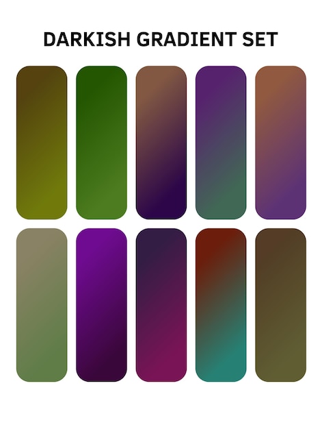 una serie de botones multicolores con diferentes colores