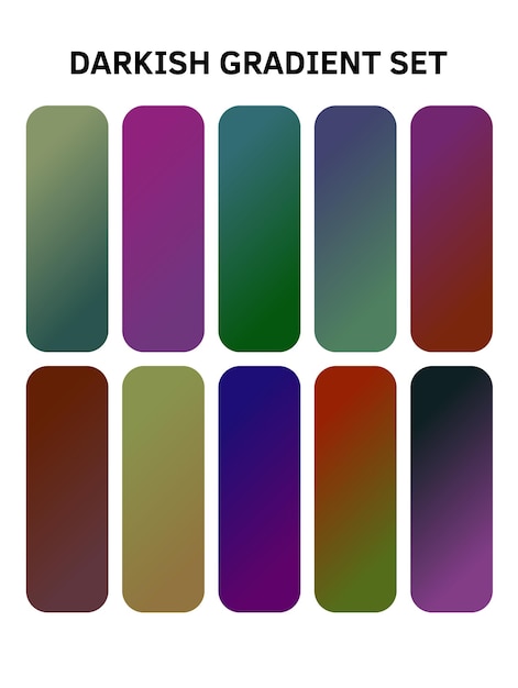 una serie de botones multicolores con diferentes colores
