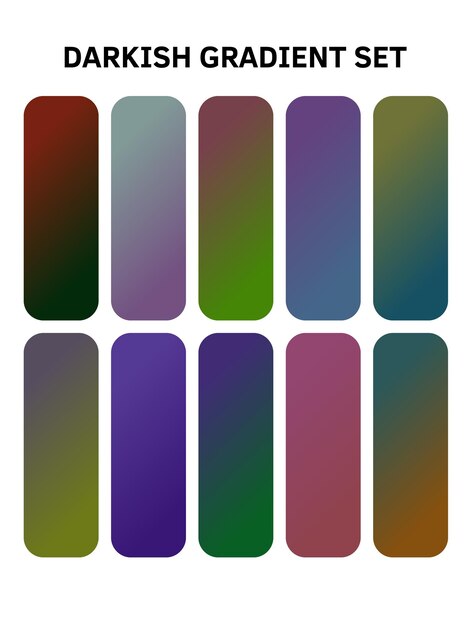 una serie de clavos a rayas multicolores con diferentes colores
